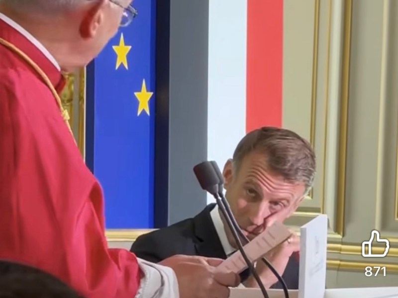 LE PAPE NOUVELLE AUTORITÉ MONDIALE – LA LEÇON À MACRON SUR L’ÉTHIQUE, LA LAÏCITÉ, LA&nbsp;GUERRE